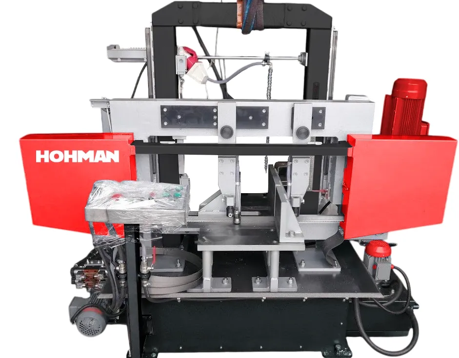 Двух стоечный ленточнопильный станок колонного - HOHMAN 350
